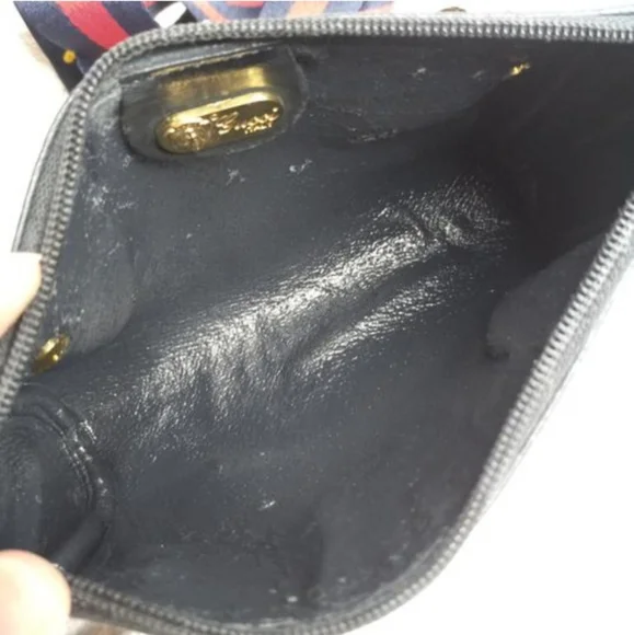 Authentic Vintage Gucci GG Monogram Supreme Clutch Fanny Bum Waist Belt Bag - Picture 9 of 11